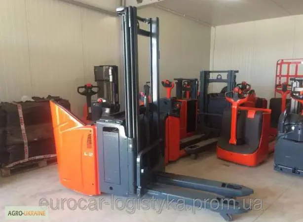 Штабелер электрический самоходный LINDE L 10 1000кг 2012г 1, 8м-высота подема - фото № 3