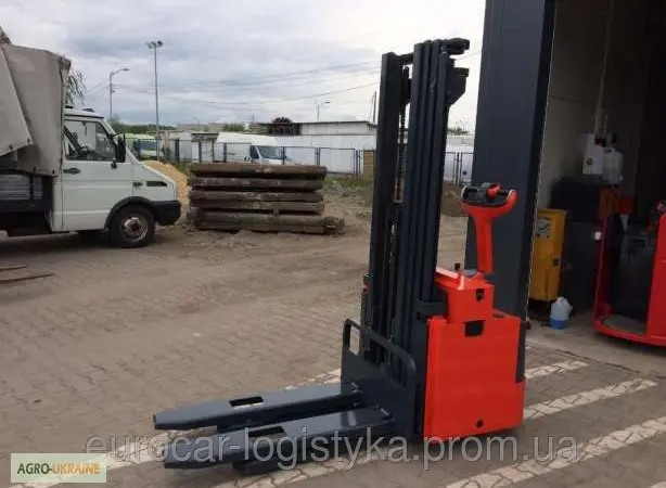 Штабелер электрический LINDE L14 тріплекс 1, 4т 4, 7м - фото № 5