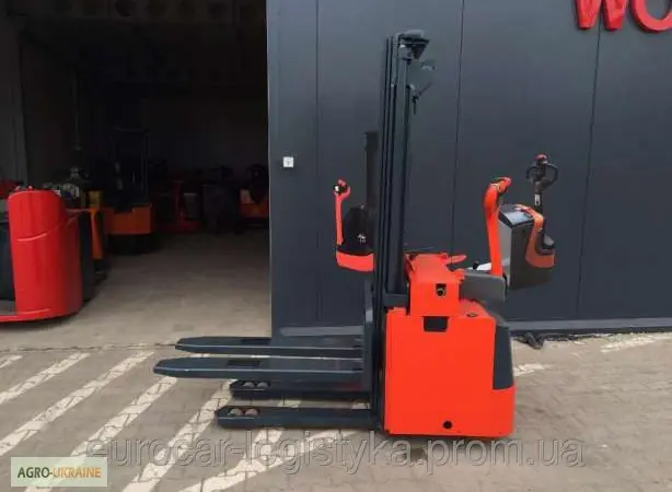 Штабелер электрический LINDE L14 тріплекс 1, 4т 4, 7м - фото № 6