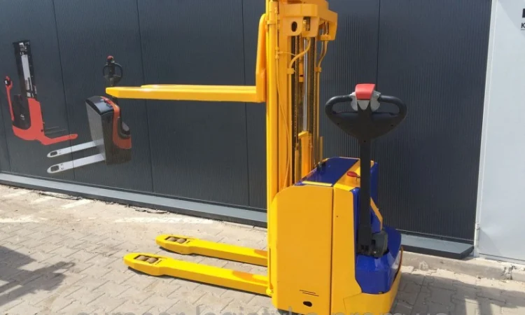 Штабелер электрический STOCKLING 2009р 1, 6т 3, 9м-висота підйому - фото № 6