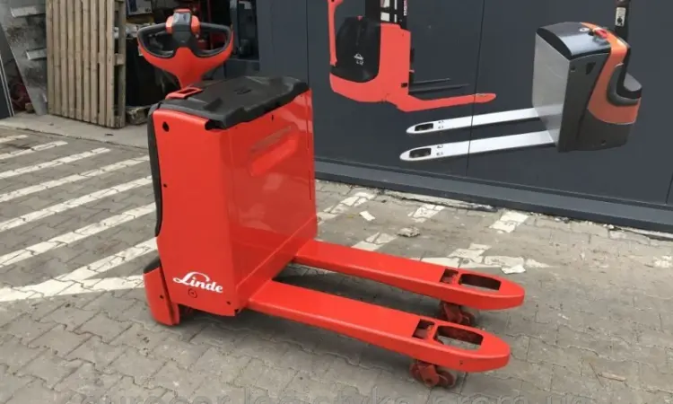 Электротележка LINDE T 16 2010р вантажопідйомність1600 - фото № 1
