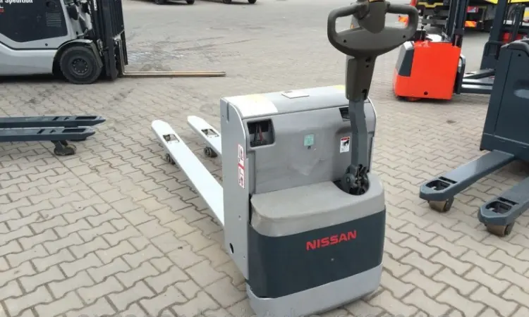 Электротележка NISSAN 2008р 1500кг довгі вила - фото № 3