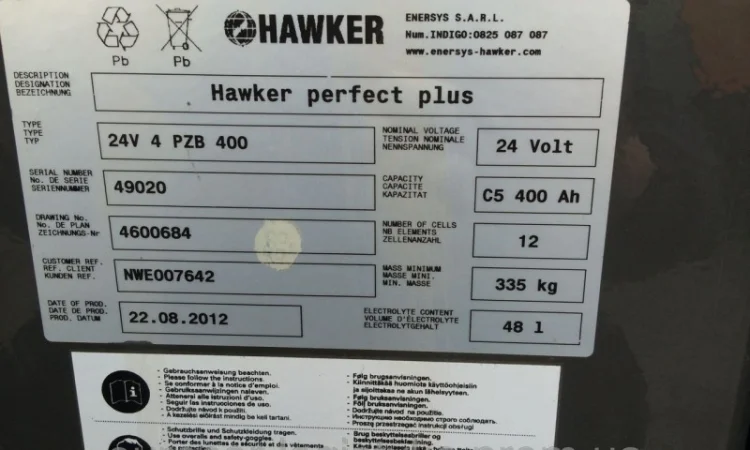 Электротележка NISSAN 2012р 2000кг - фото № 5