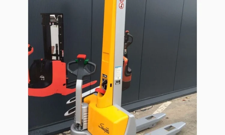 Поводковий штабелер электрический JUNGHEINRICH EMC 110 1т 1, 6м но - фото № 4