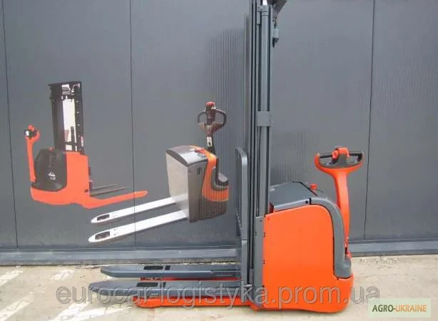 Штабелер электрический LINDE L16 1.6т 5, 4м - фото № 1