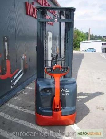 Штабелер электрический LINDE L16 1.6т 5, 4м - фото № 3
