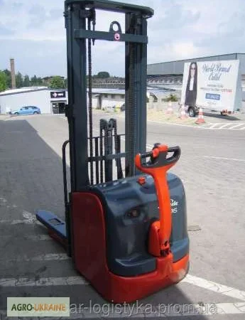 Штабелер электрический LINDE L16 1.6т 5, 4м - фото № 5