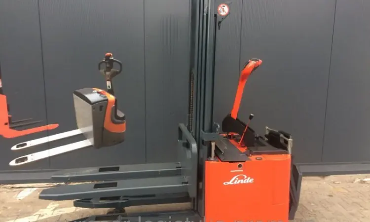 Штабелер электрический LINDE L 14 L 430см 1400 кг - фото № 2