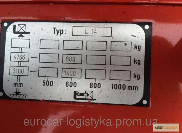 Штабелер электрический LINDE L 12 L sp 2011р 1, 2т 1, 9м - фото № 5