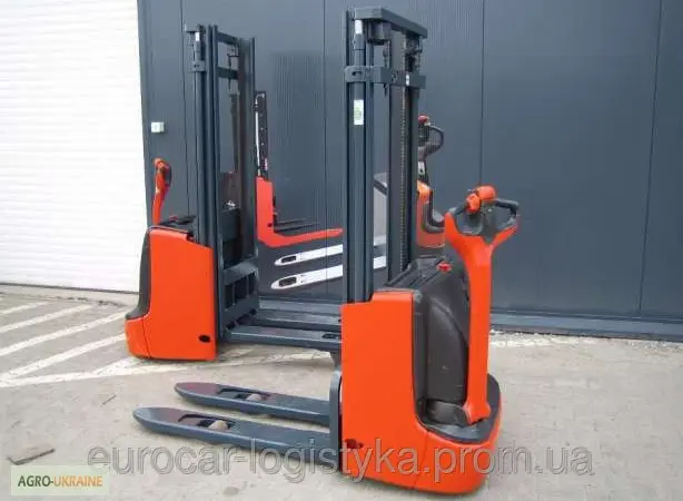 Электрический штабелер LINDE L12 2011г 3, 1м - фото № 2