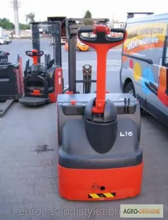 Штабелер электрический LINDE L 16 1, 4т 2, 8м - фото № 1