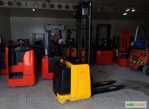 Электрический штабелер HYSTER S 1.2 1, 25т 3, 8м-высота подъема - фото № 2
