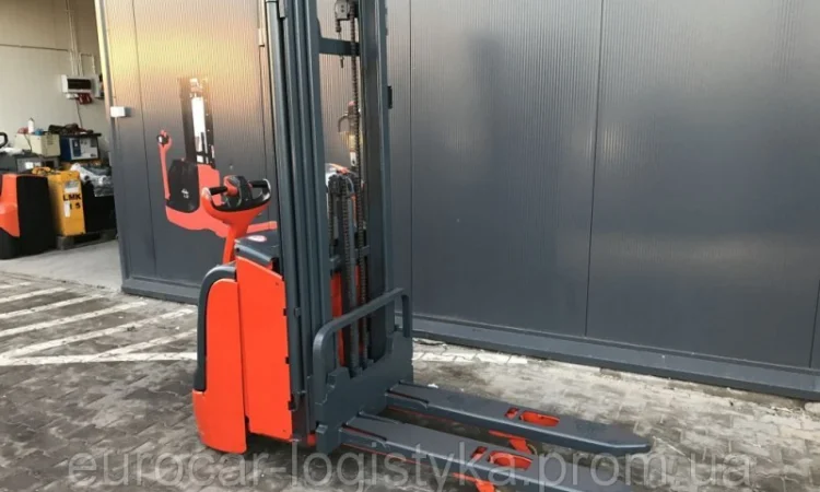 Штабелер электрический LINDE L 14 L 2012р батерея 1, 4т 4.3м - фото № 2