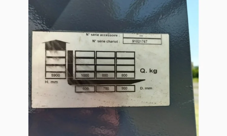 Ричтрак Погрузчик Штабелер 855 Jungheinrich ETM 112 1.2t 5.91m - фото № 12