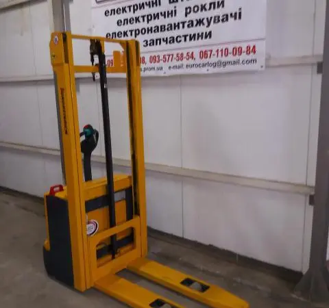 Штабелер электрический поводковый JUNGHEINRICH EJC 110 1, 0т 3.2м - фото № 3