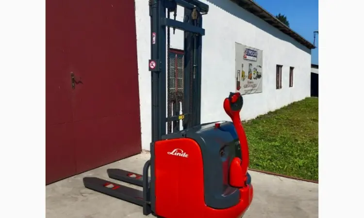 Штабелер электрический LINDE L 14 1, 4т 4.70м - фото № 1