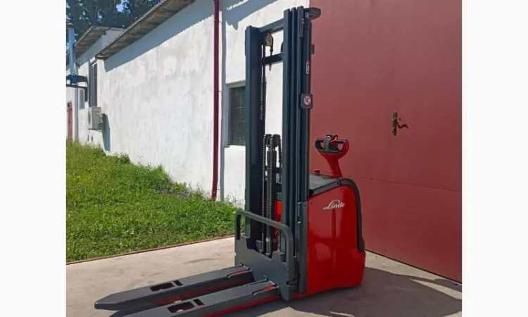 Штабелер электрический LINDE L 14 1, 4т 4.70м - фото № 4