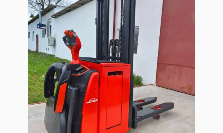 Штабелер Електро Навантажувач в дорозі 2016 Linde L14АР 1, 4т 4, 8м - фото № 11