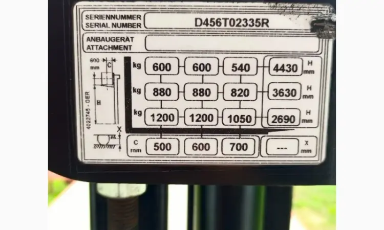 Штабелер електро HYSTER S1.2 * для холодильника 1, 2т 4, 32м - фото № 5