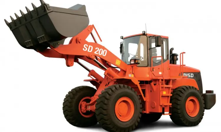 Фронтальный погрузчик Doosan SD200 - фото № 1