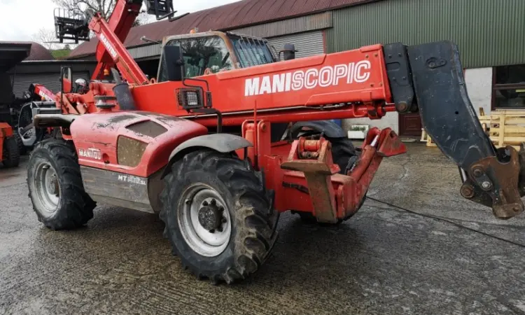 Телескопический погрузчик Manitou MT 1435 SL - фото № 9