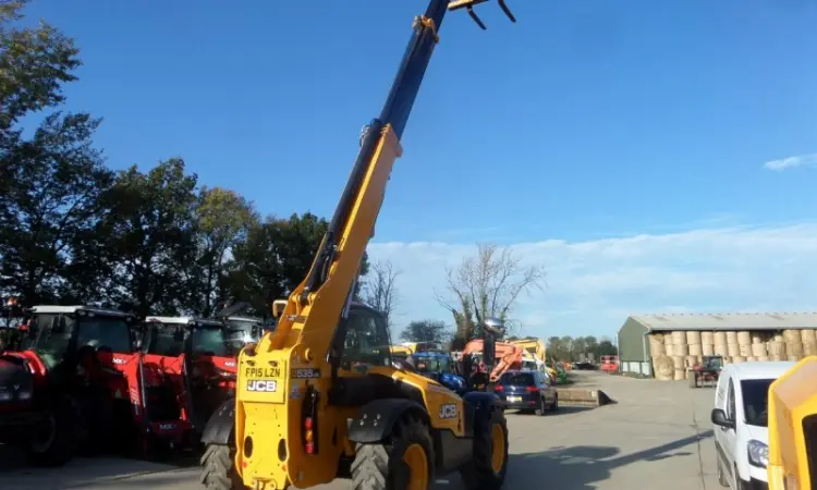 Телескопический погрузчик JCB 535-95 2015 года - фото № 8