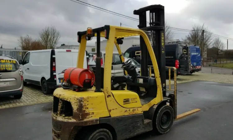 Вилочный погрузчик Hyster H 3.0 FT. Вилочный погрузчик б/у - фото № 2