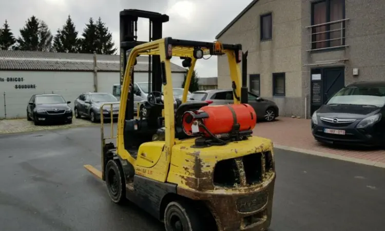 Вилочный погрузчик Hyster H 3.0 FT. Вилочный погрузчик б/у - фото № 3