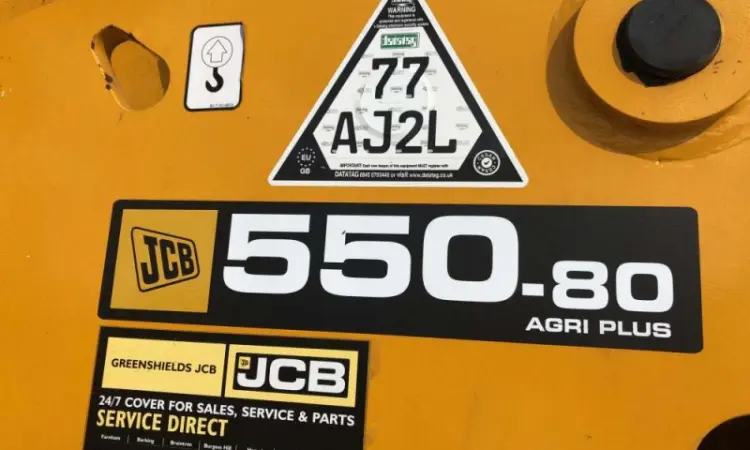 Телескопический погрузчик JCB 550-80 Agri Plus - фото № 7