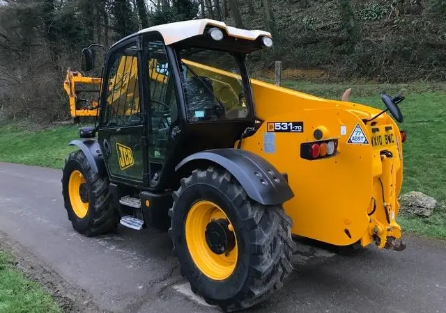 Телескопический погрузчик JCB 531-70 AGRI SUPER. Спецтехника б/у - фото № 17