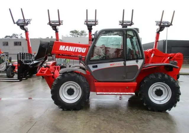 Телескопический погрузчик Manitou MT 1235S - фото № 1