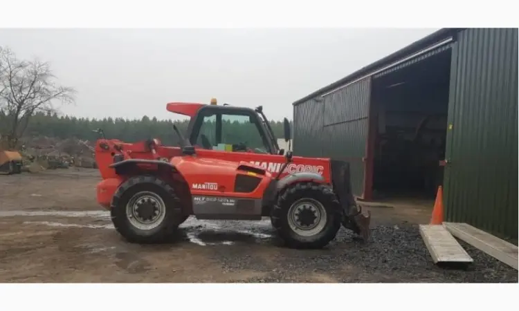 Телескопічний погрузчик Manitou MLT 845-120 LSU. Телескопічний погрузчик - фото № 1