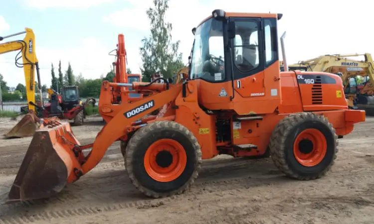 Фронтальный погрузчик Doosan DL160 - фото № 3