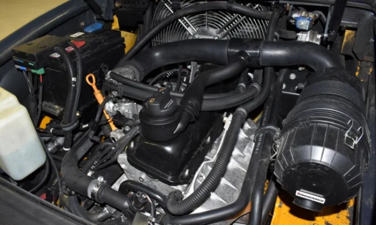 Вилочный погрузчик Jungheinrich TFG 320 S. Газовый погрузчик б/у - фото № 7