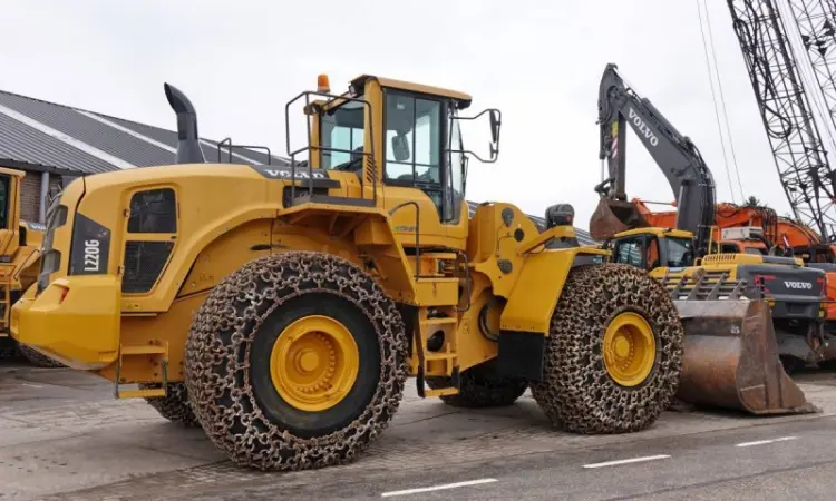 Фронтальный погрузчик Volvo L220G - фото № 2