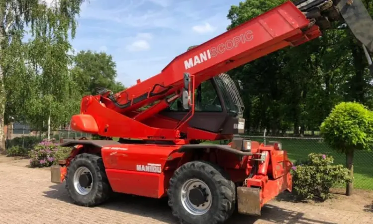 Поворотный телескопический погрузчик Manitou MRT 2150 - фото № 5