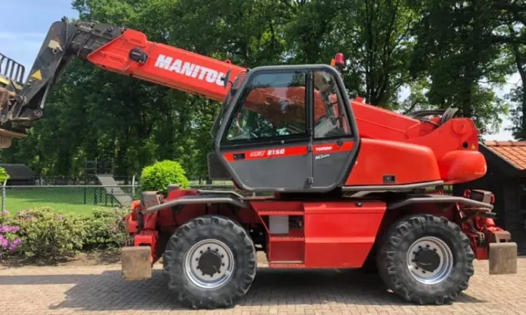 Поворотный телескопический погрузчик Manitou MRT 2150 - фото № 6