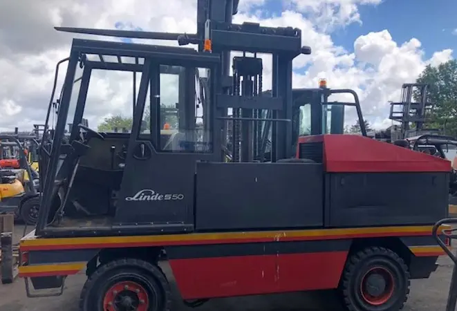Боковой погрузчик Linde S50 2005 года - фото № 1