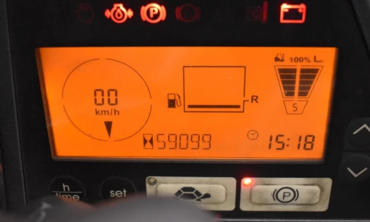 Газовый погрузчик. Вилочный погрузчик Jungheinrich TFG 425 S - фото № 8