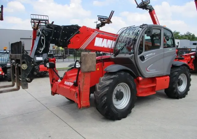 Телескопический погрузчик Manitou MT 1840. Спецтехника б/у - фото № 1