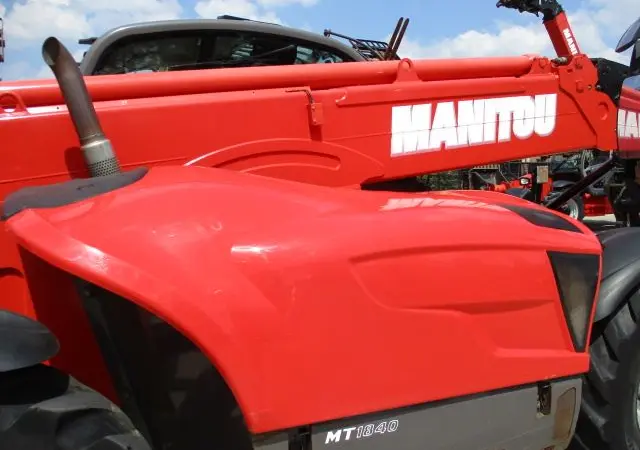 Телескопический погрузчик Manitou MT 1840. Спецтехника б/у - фото № 5