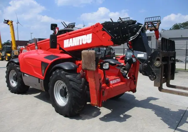 Телескопический погрузчик Manitou MT 1840. Спецтехника б/у - фото № 4