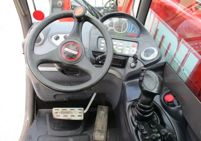 Телескопический погрузчик Manitou MT 1840. Спецтехника б/у - фото № 16