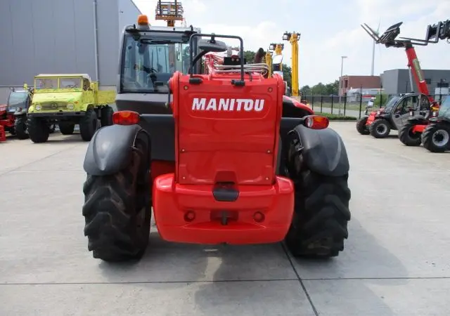 Телескопический погрузчик Manitou MT 1840. Спецтехника б/у - фото № 11