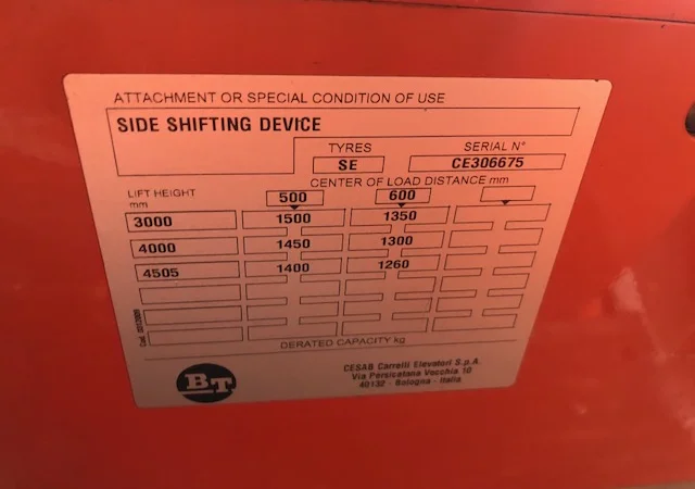 Вилочный погрузчик BT C3E150 - фото № 2