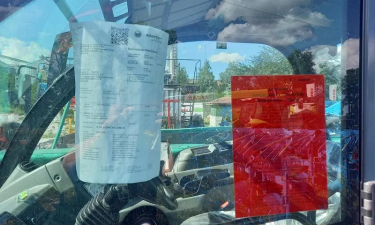 Телескопічний навантажувач Kramer KT 357 - фото № 9