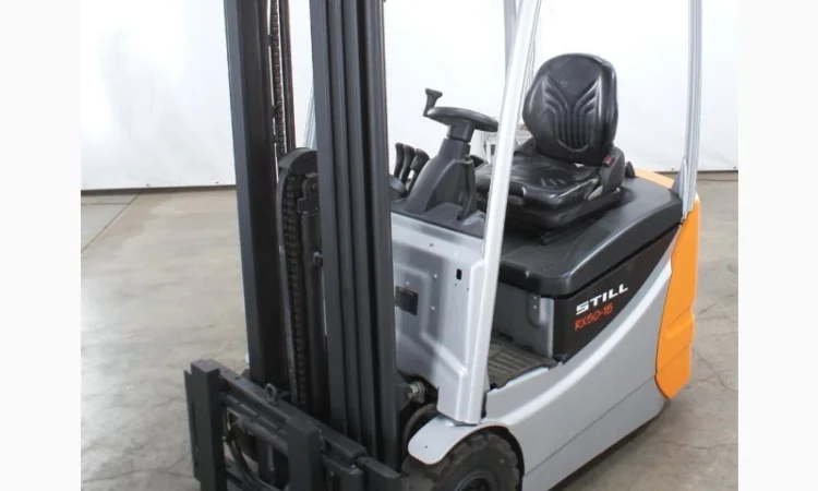Електричний навантажувач вилковий Still Rx50-15 2017 року 1066 мотогодин вагоннік - фото № 1