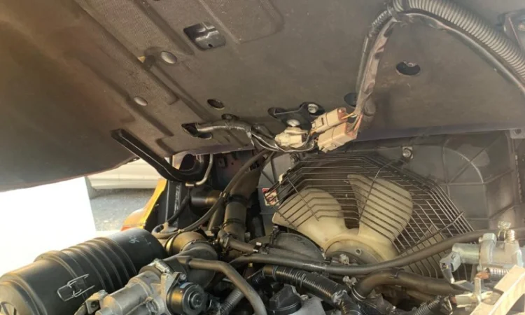 Вилочный погрузчик Toyota 3т., 2015 года с весами, вагонник - фото № 3