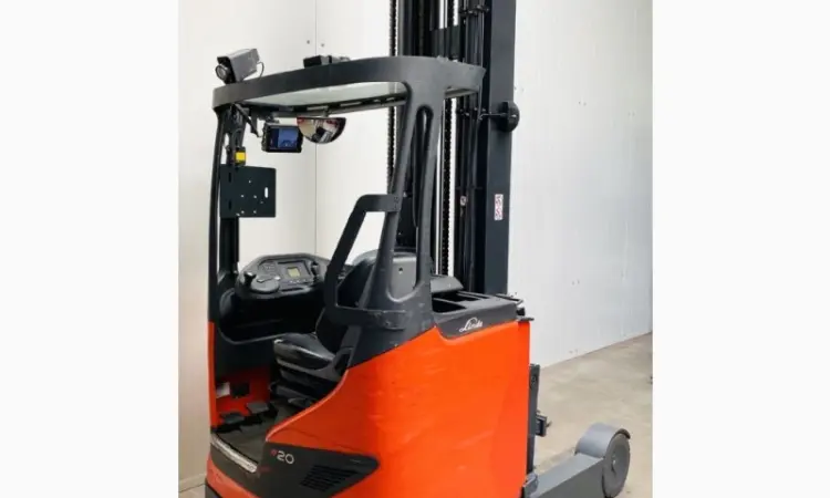Штабелер-ричтрак Linde R20hd-01 2018 года 8 метров подъем 5528 моточасов - фото № 1