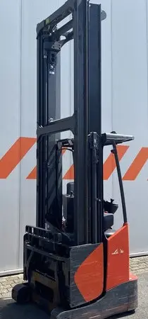 Штабелер річтрак Linde R16X 2017 года 5138 моточасов 9650мм подъем - фото № 1